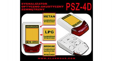 Sygnalizator optyczno-akustyczny PSZ-4D